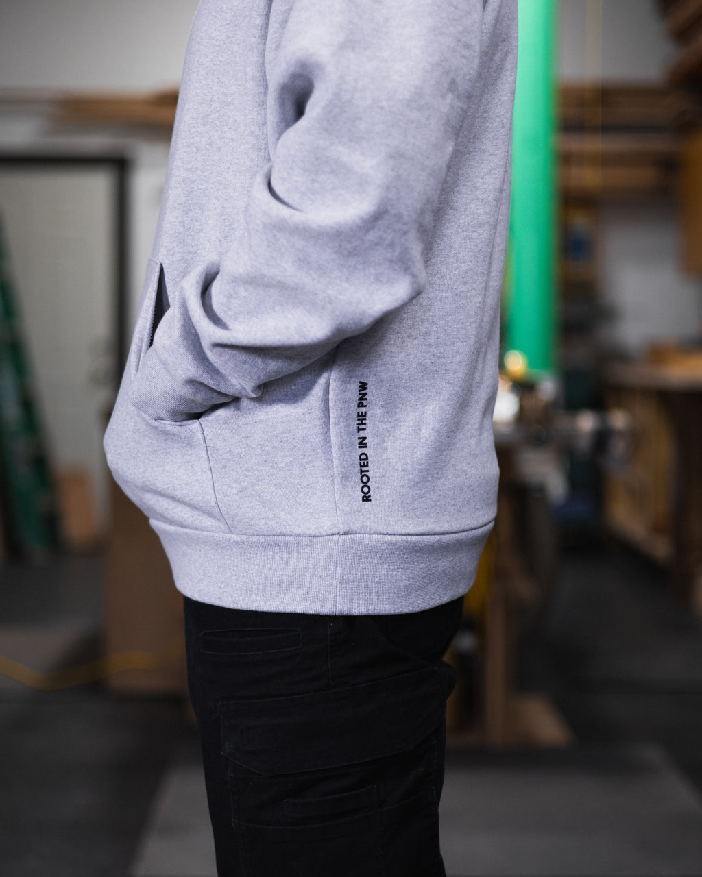 Micro Cedar Premium Hood - Athletic Grey