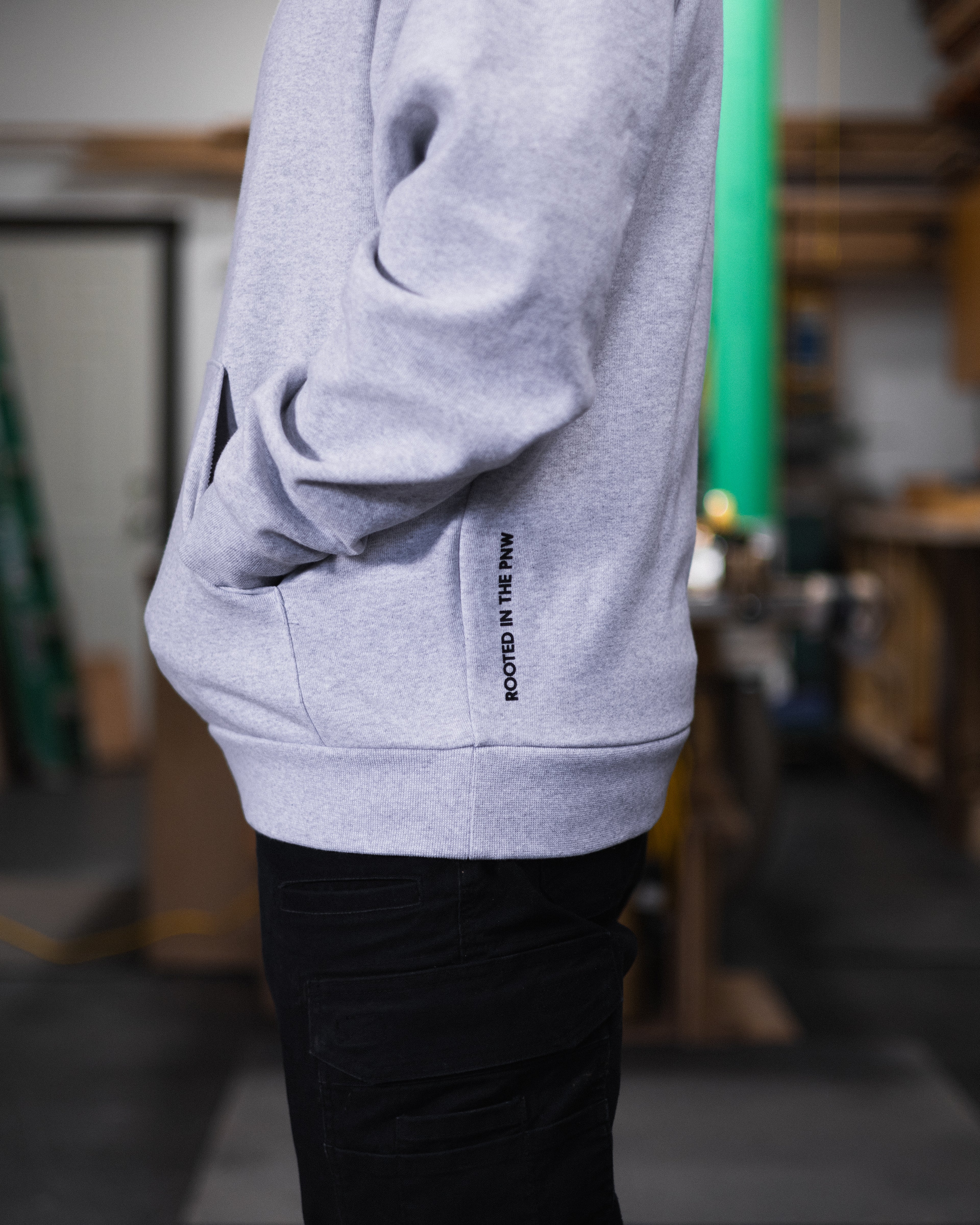 Micro Cedar Premium Hood - Athletic Grey