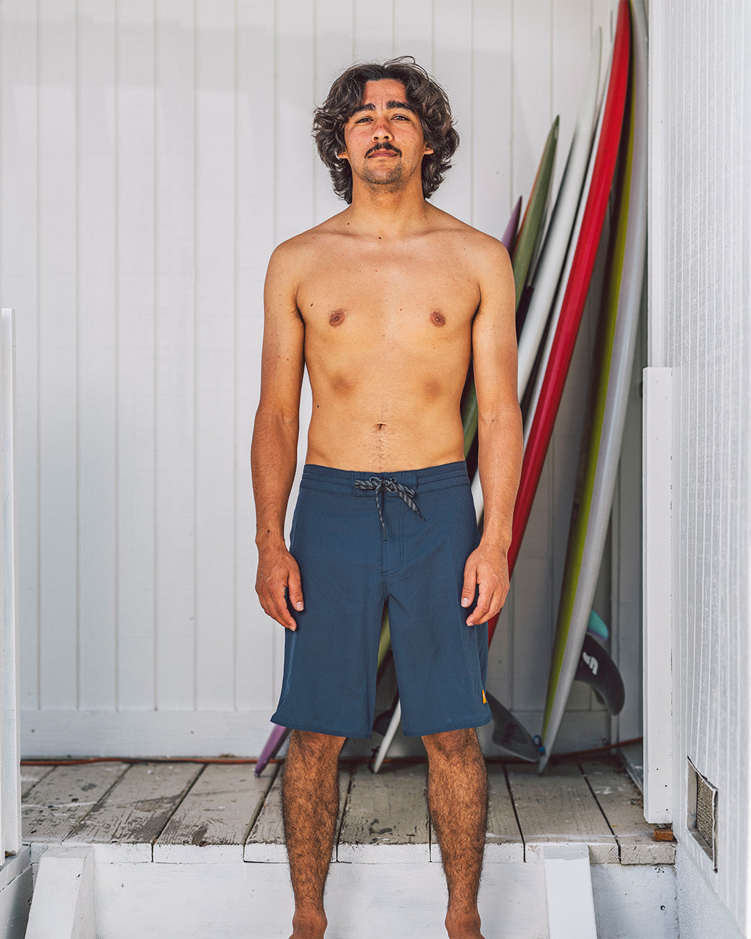 Buccaneer 20" Boardshort  - Steel Blue
