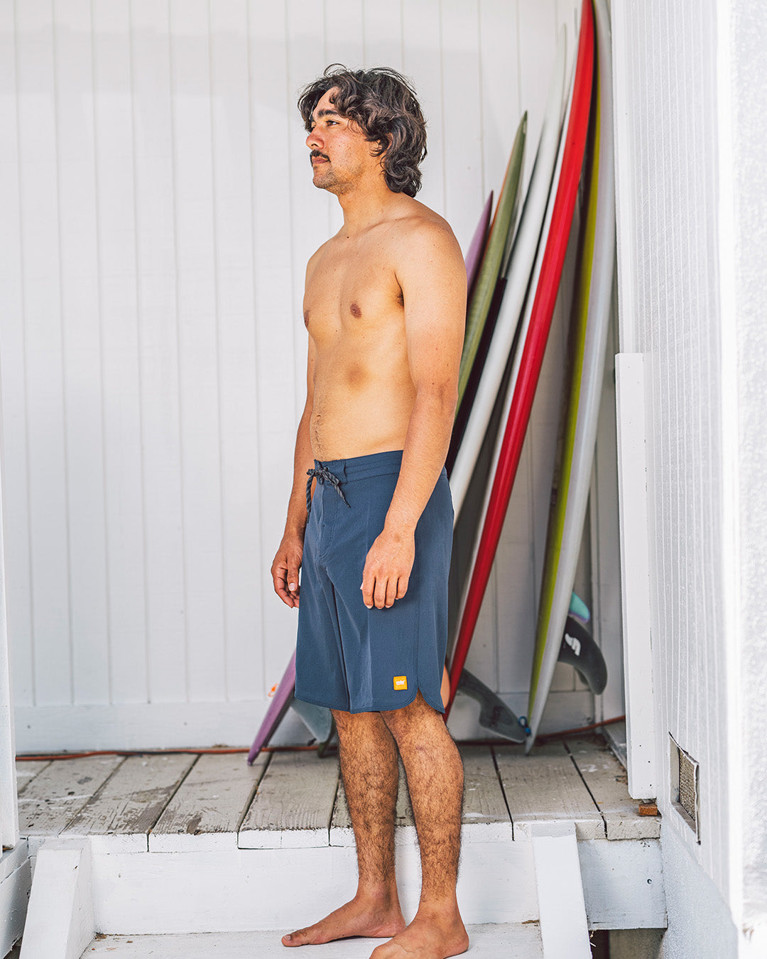 Buccaneer 20" Boardshort  - Steel Blue