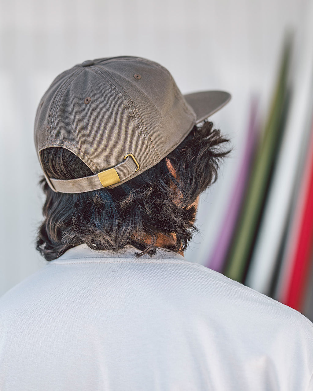 Workline Canvas Hat - Walnut